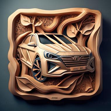 3D модель Hyundai Ioniq 5 (STL)